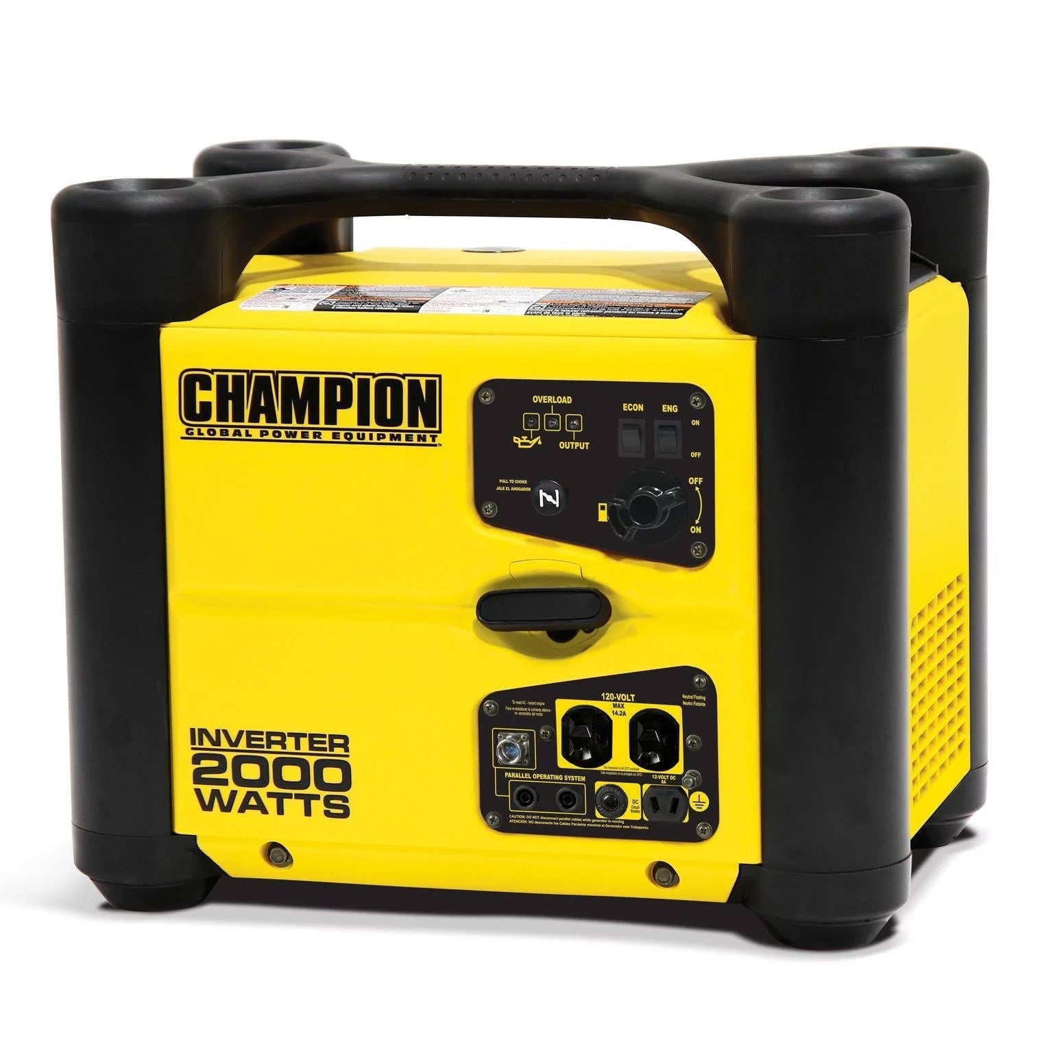 1-1-2 Champion Power Equipment 2000-Watt Stackable Portable Inverter Generator - Image 1