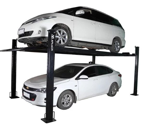 11-2-1-1 APlusLift HW-8S 8,000LB 4-Post Portable Storage Car Lift - Image 1