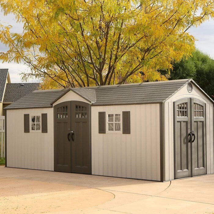 20_ft._W_x_8_ft._D_Plastic_Storage_Shed-1 20 ft. W x 8 ft. D Plastic Storage Shed - Image 1