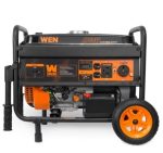 Wen 4750-Watt Portable Generator with Electric Start and Wheel Kit - Image 2