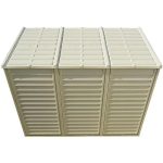 Duramax 4ft x 8ft Sidemate Vinyl Resin Outdoor Storage Shed - Image 3