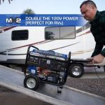 DuroMax XP5500EH 5,500 Watt Portable Dual Fuel Gas Propane Powered Generator - Image 6