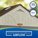 Suncast BMS8400D “4 x 8” Tremont Storage Shed - Image 2