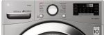LG – 4.5 Cu. Ft. High-Efficiency Stackable Smart Front Load Washer with Steam and 6Motion Technology – Graphite steel - Image 3