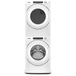 Whirlpool – 4.3 Cu. Ft. High Efficiency Stackable Front Load Washer with 35 Cycle Options – White - Image 9