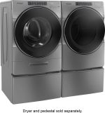 Whirlpool – 4.5 Cu. Ft. High Efficiency Stackable Front Load Washer with Steam and Load & Go XL Dispenser – Chrome shadow - Image 13