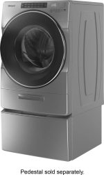 Whirlpool – 4.5 Cu. Ft. High Efficiency Stackable Front Load Washer with Steam and Load & Go XL Dispenser – Chrome shadow - Image 9