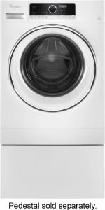 Whirlpool – 2.3 Cu. Ft. High Efficiency Stackable Front Load Washer with Detergent Dosing Aid – White - Image 3