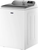 Maytag – 5.3 Cu. Ft. High Efficiency Smart Top Load Washer with Extra Power Button – White - Image 10