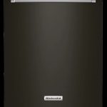 KitchenAid – Top Control Built-In Dishwasher with Stainless Steel Tub, FreeFlex Third Rack, 44dBA – Black stainless steel