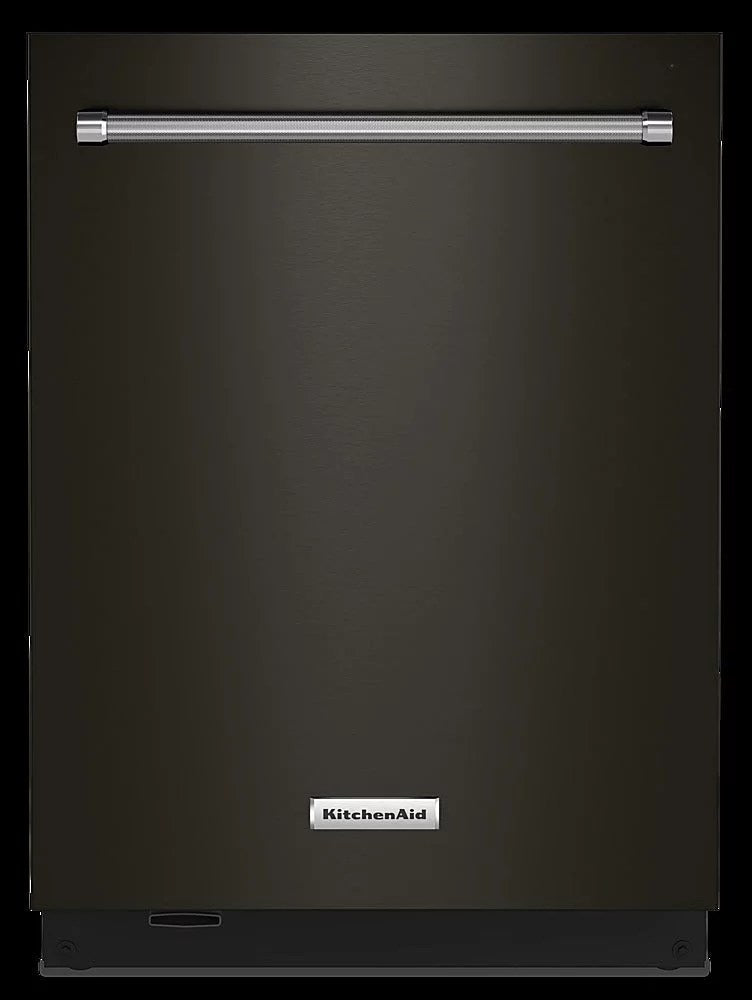 6398256_sd-1 KitchenAid – Top Control Built-In Dishwasher with Stainless Steel Tub, FreeFlex Third Rack, 44dBA – Black stainless steel - Image 1