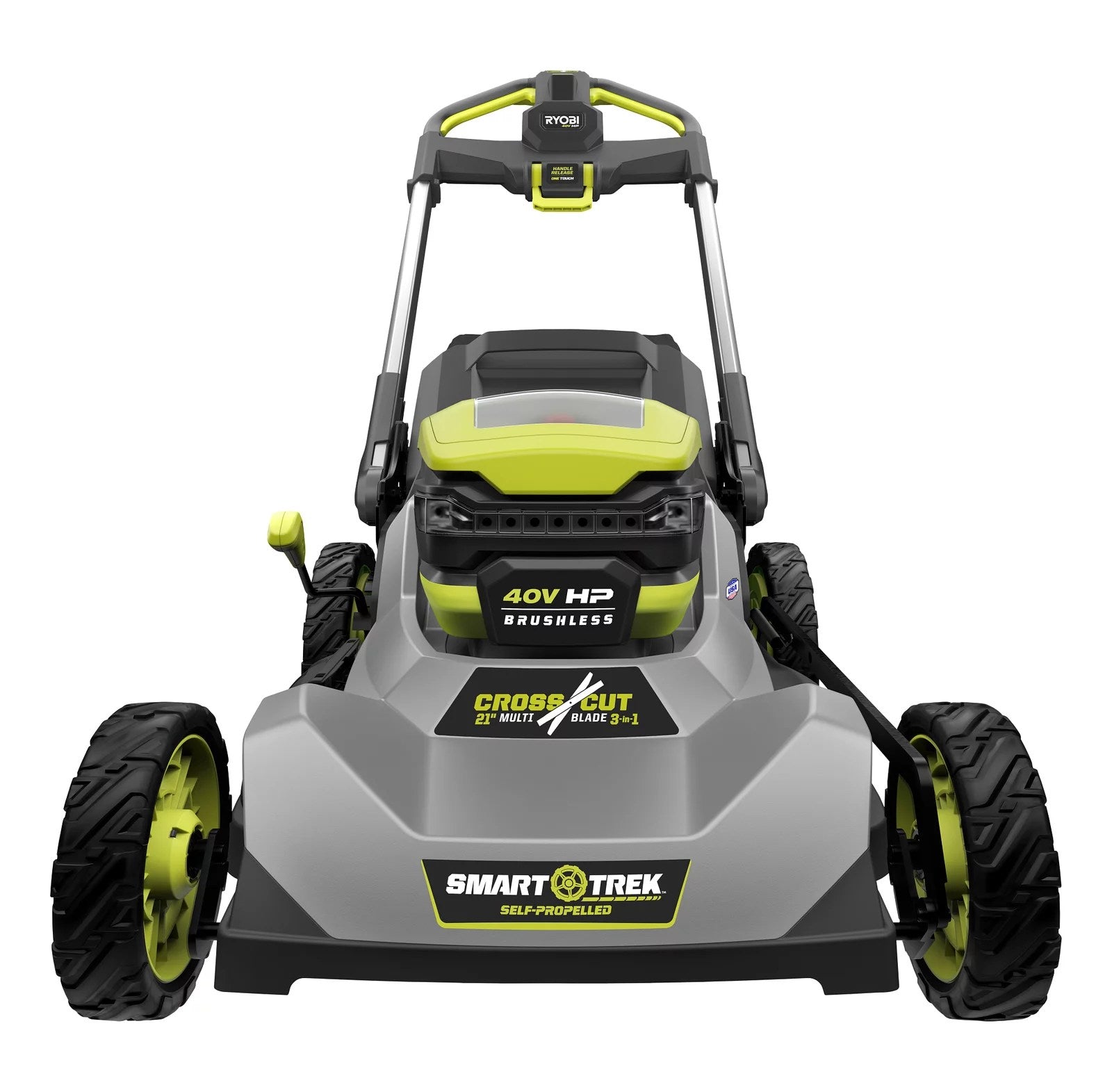 894bc44c03a84ebf8c0560def7548ce6-1 40V HP Brushless 21 in. Cordless Battery Walk Behind Dual-Blade Self-Propelled Mower - Image 1