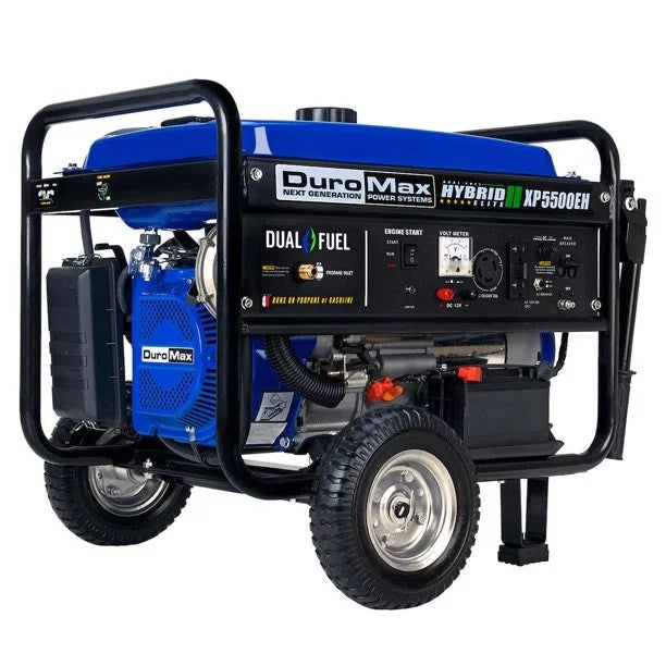 CCCCCCCCCCCC-1 DuroMax XP5500EH 5,500 Watt Portable Dual Fuel Gas Propane Powered Generator - Image 1