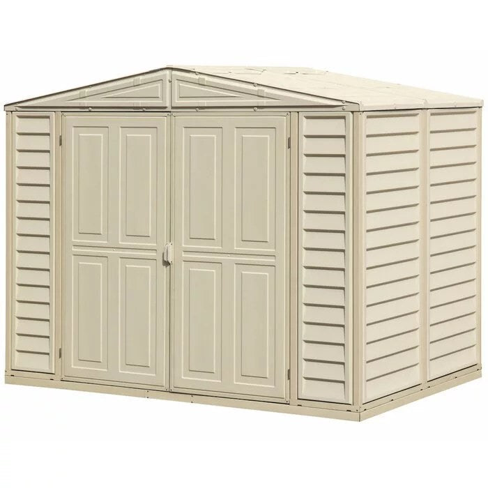 DuraMate_8_ft._W_x_6_ft._D_Plastic_Storage_Shed-1 DuraMate 8 ft. W x 6 ft. D Plastic Storage Shed - Image 1