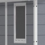 Keter Manor 4 ft. W x 6 ft. D Vertical Resin Outdoor Storage Shed Ideal For Patio Installation Included - Image 8