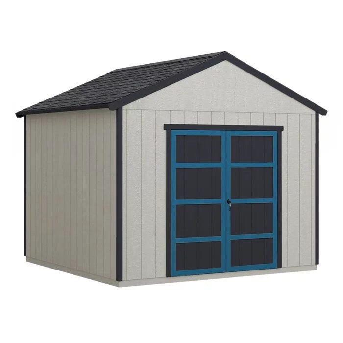 Rookwood 10 ft. W x 8 ft. D Solid + Manufactured Wood Storage Shed with Floor - Image 7