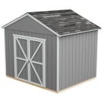 Rookwood 10 ft. W x 8 ft. D Solid + Manufactured Wood Storage Shed with Floor - Image 5