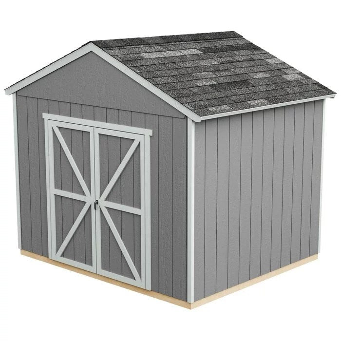 Rookwood 10 ft. W x 8 ft. D Solid + Manufactured Wood Storage Shed with Floor - Image 5