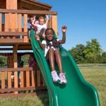 Woodridge Elite All Cedar Wooden Swing Set - Image 7