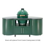 Big Green Egg 18.25 in. Large Charcoal Kamado Grill and Smoker Green - Image 14
