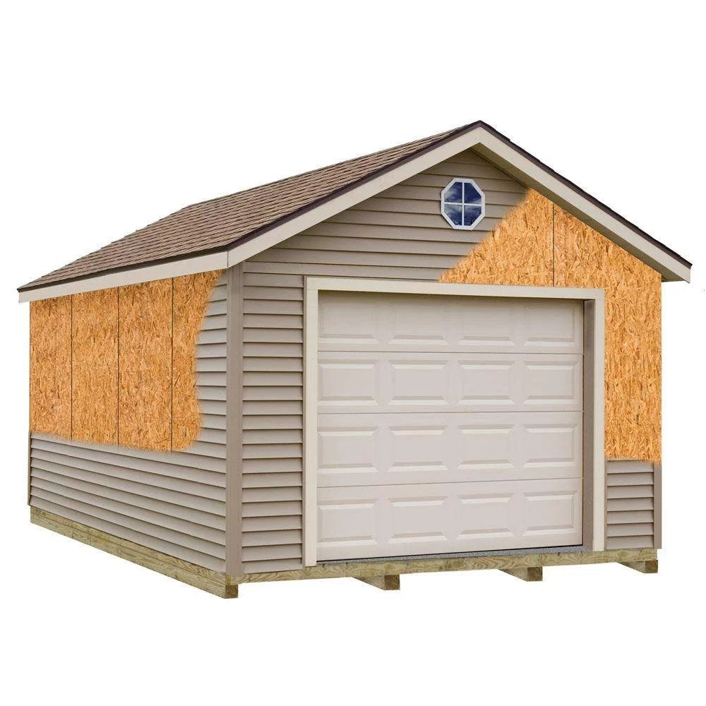 shopping-2023-05-16T175229.333-1 Best barns Greenbriar 12’x16′ Wood Garage Barn Kit-Installation Included - Image 1