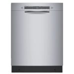 Bosch 300 Series 24″ Stainless Steel Built in Dishwasher-SGE53B55UC