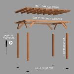 14×10 Delray Pergola - Image 3