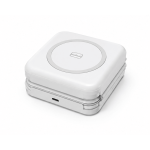 15W 3-in-1 Magnetic Wireless Charging Station Foldable Phone Charger Dock - Image 4