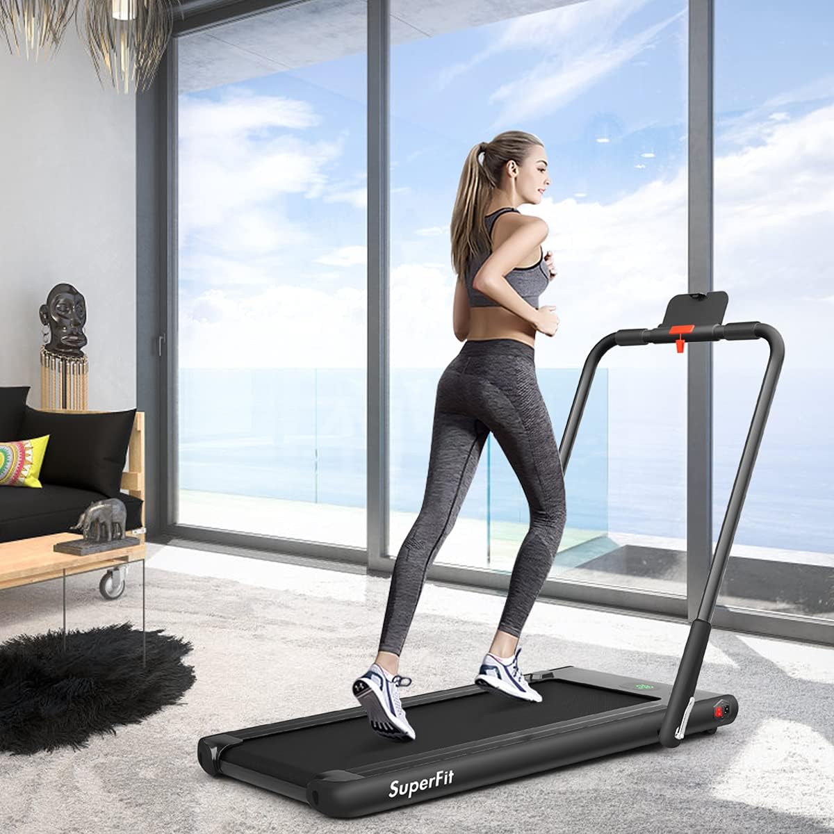 2-in-1-folding-treadmill-225hp-under-desk-electric-superfit-treadmill-3251537 2 in 1 Folding Treadmill, 2.25HP Under Desk Electric Superfit Treadmill - Prioka