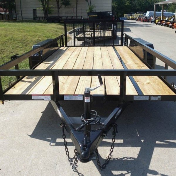 2025 7×16 Carry-On HD Landscape Trailer – 10K GVWR, Electric Brakes, Wood Floor - Prioka