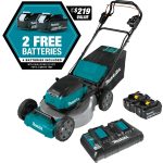 21 in. 18-Volt X2 (36-Volt) LXT Lithium-Ion Cordless Walk Behind Self Propelled Lawn Mower Kit with 4 Batteries (5.0 Ah) - Image 16