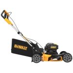 21 in. 20-Volt Cordless Electric Manual Walk Behind Self Propelled Mower with Two 12 Ah Flexvolt Batteries and Charger - Image 4