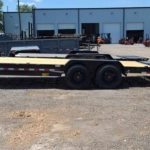 22 Foot Big Tex Super Duty Tandem Axle with Mega Ramp Black Equipment Trailer (16ET-19BK+3MR) - Prioka