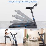 2.25HP Folding Treadmill with Incline, Superfit Electric Treadmill - Image 6