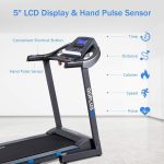 2.25HP Folding Treadmill with Incline, Superfit Electric Treadmill - Image 4