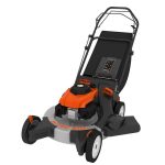 26 in. 208 cc Gas Walk Behind 3-In-1 Wide Area Self Propelled Lawn Mower, Rear Wheel Drive with Blade Brake Clutch - Image 2