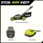 40V Brushless 20 in. Cordless Walk Behind Self-Propelled Lawn Mower - Image 11