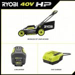 40V Brushless 20 in. Cordless Walk Behind Self-Propelled Lawn Mower - Image 12