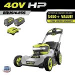 40V HP Brushless 21″ Self-Propelled Multi-Blade Mower Kits. - Image 5