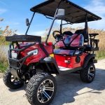 48V Electric 4-Seater Lifted Golf Cart – Renegade+ Edition, Utility UTV, Comparable to Coleman Kandi 4P - Prioka