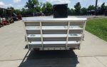 5′ x 10′ Aluminum Utility Trailer with Gate and Mag Wheels – 3500 lb Axle - Image 5