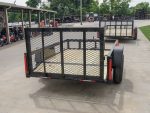 5×8 Powder Coated Dovetail Utility Trailer Single 3,500lb Axle - Image 4