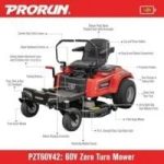 60V Zero Turn Riding Lawn Mowers. - Image 6