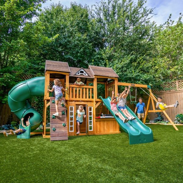 Adventure Bend Swing Set – Installation Available - Prioka