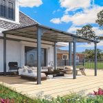 Aecojoy 14×12 ft Aluminum Pergola with Canopys - Prioka
