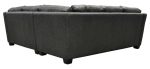Albany Leather Sectional - Image 5