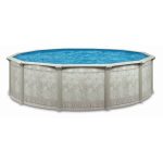 Aquarian Venetian 24ft x 52in Above Ground Swimming Pool with Liner and Skimmer - Image 5
