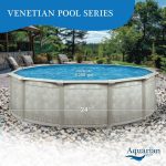 Aquarian Venetian 24ft x 52in Above Ground Swimming Pool with Liner and Skimmer - Image 2