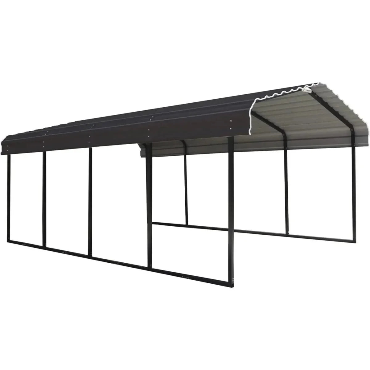 arrow-12-x-20-x-7-ft-steel-carport-kit-eggshell-3752849 Arrow 12 x 20 x 7 ft Steel Carport Kit, Eggshell - Prioka