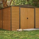 Arrow WR1012 Woodridge EG Steel Storage Shed, 10 by 12-Feets - Prioka